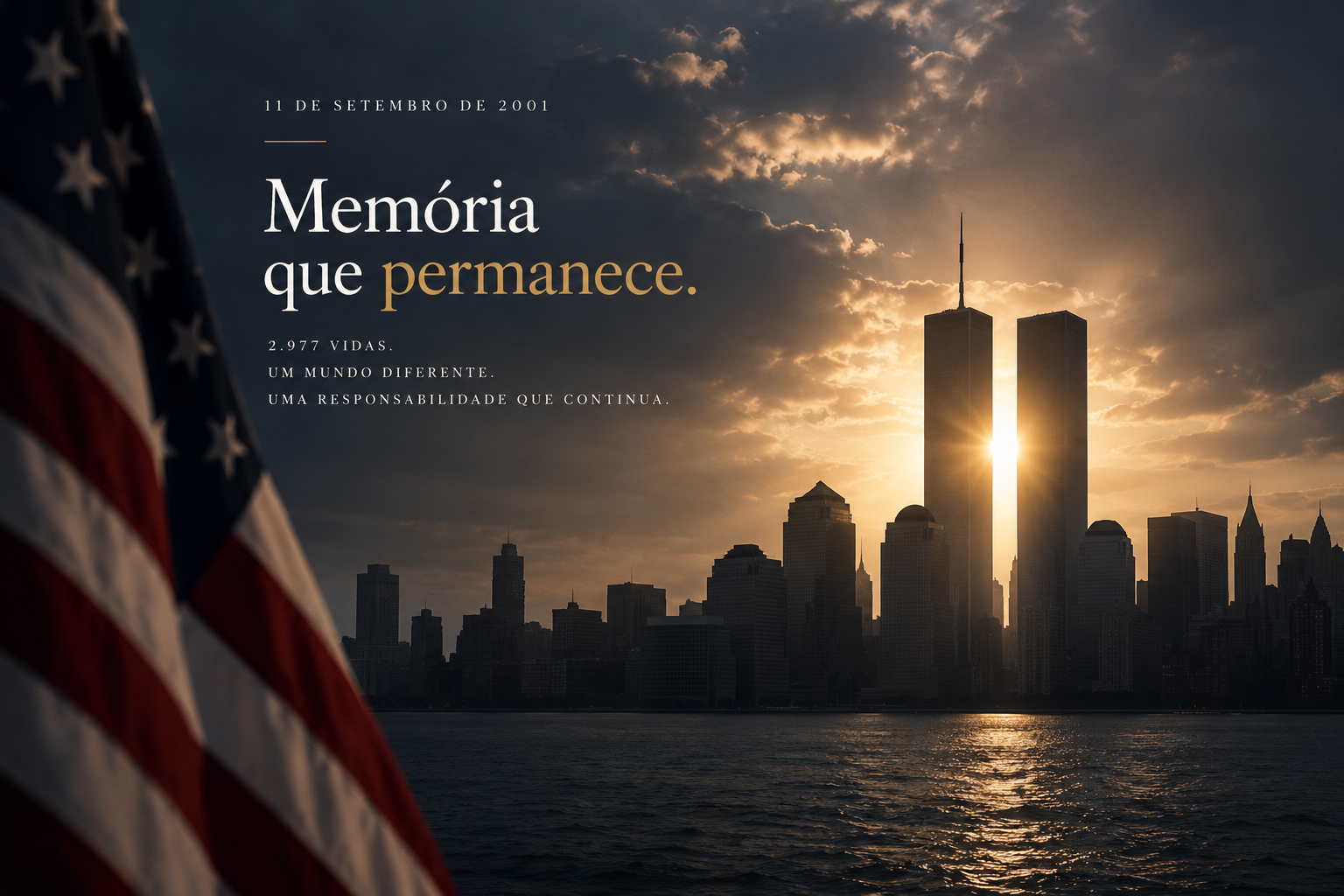 11 de Setembro de 2001 — memória e consequências